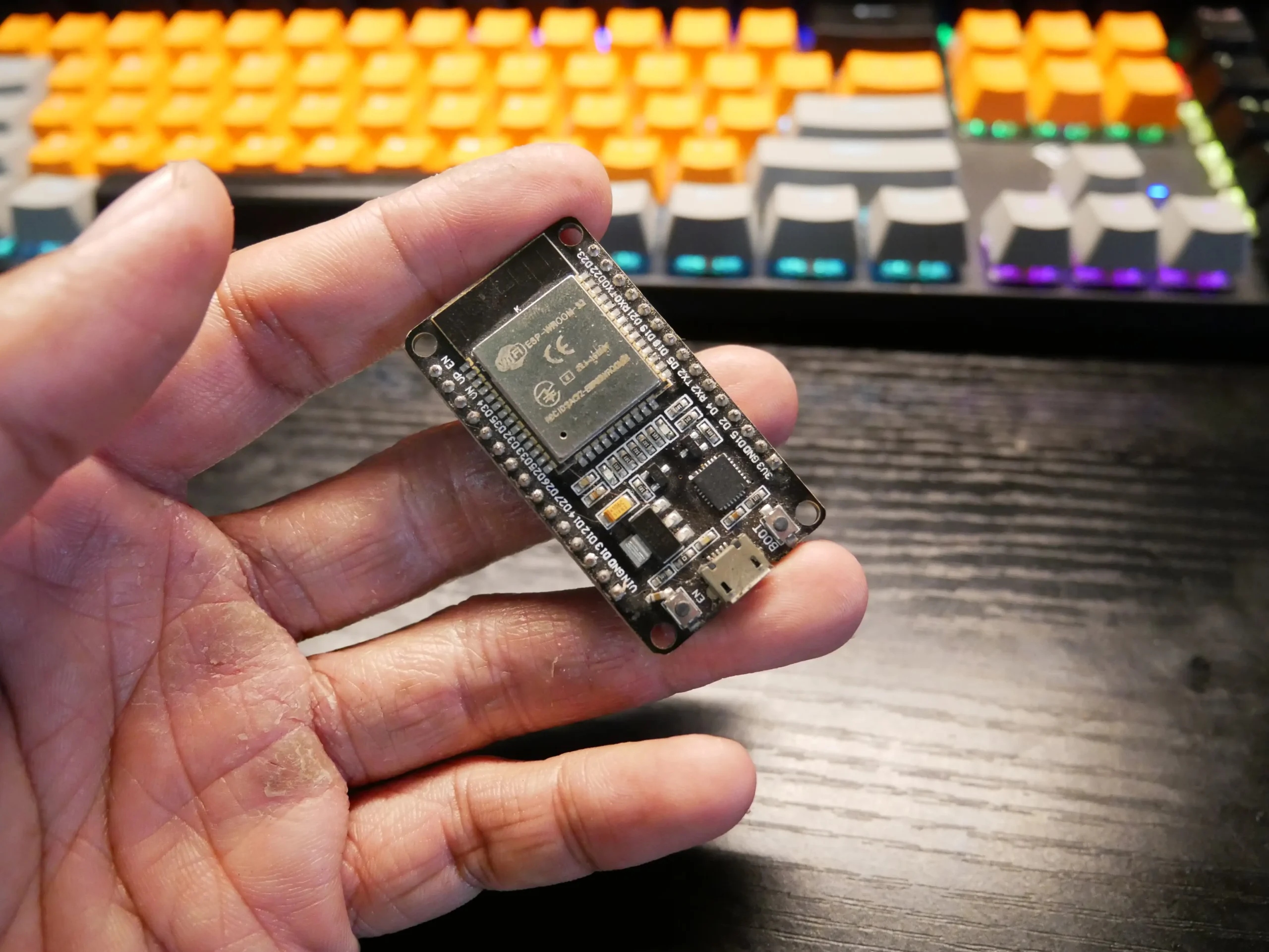 ESP32 DevKit V1 (บอร์ดพัฒนา IoT ยอดนิยม)