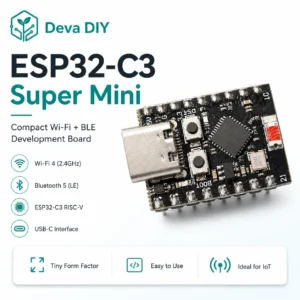ESP32-C3 Super Mini บอร์ดจิ๋ว WiFi + Bluetooth สำหรับงาน IoT