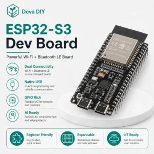 ESP32-S3 Development Board บอร์ดพัฒนา Wi-Fi + Bluetooth LE สำหรับงาน IoT และ AIoT