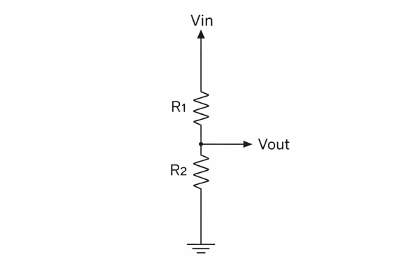 วงจร Voltage Divider สำหรับ ESP32 ADC